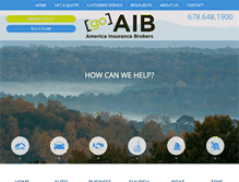 Tablet Screenshot of goaib.com